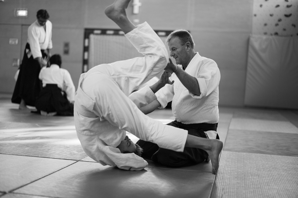 Training in der Aikido-Schule Tennengau